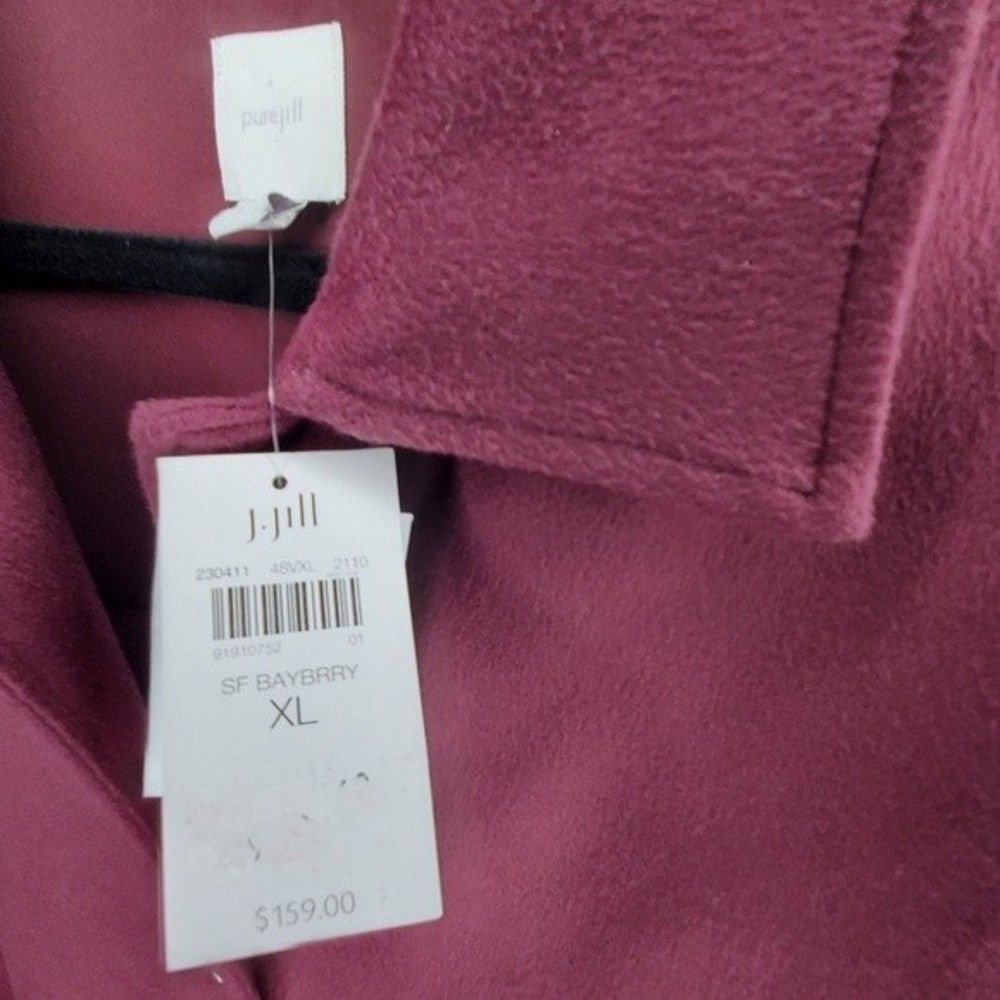 J.jill Lustrous Long Shacket Long Cardigan XL - Picture 7 of 8